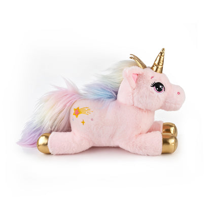 Georgie Porgy Unicorn Club Plush Light Pink Crown Vickey