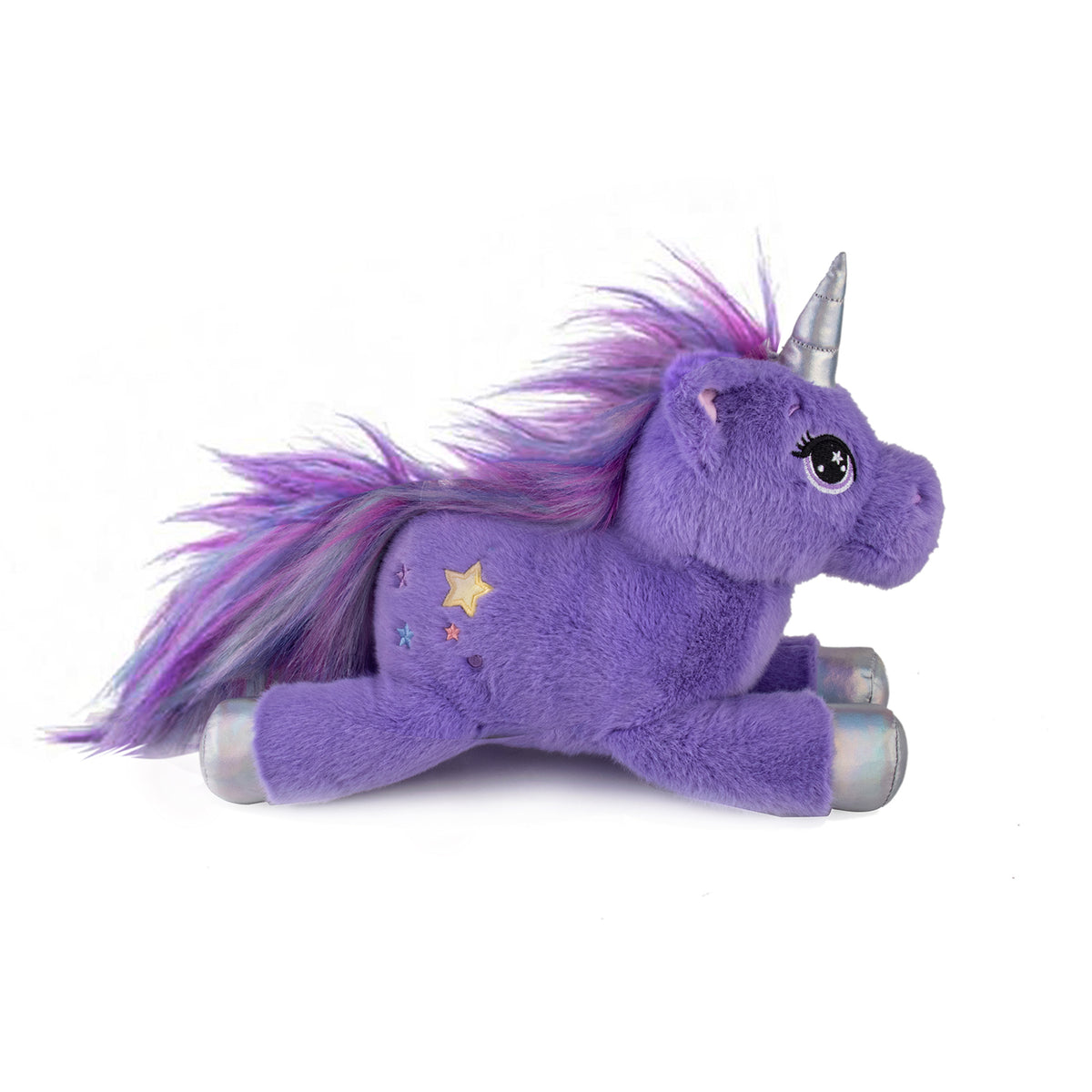Georgie Porgy Unicorn Club Plush Purple Moon Luna