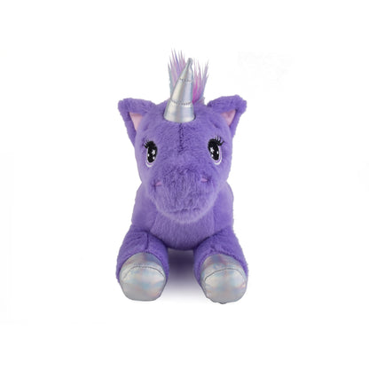 Georgie Porgy Unicorn Club Plush Purple Moon Luna