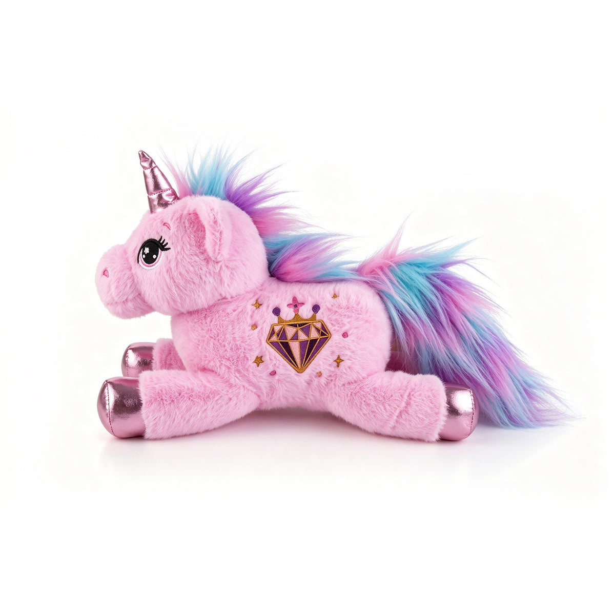 Georgie Porgy Unicorn Club Plush Purple Diamond Brynna