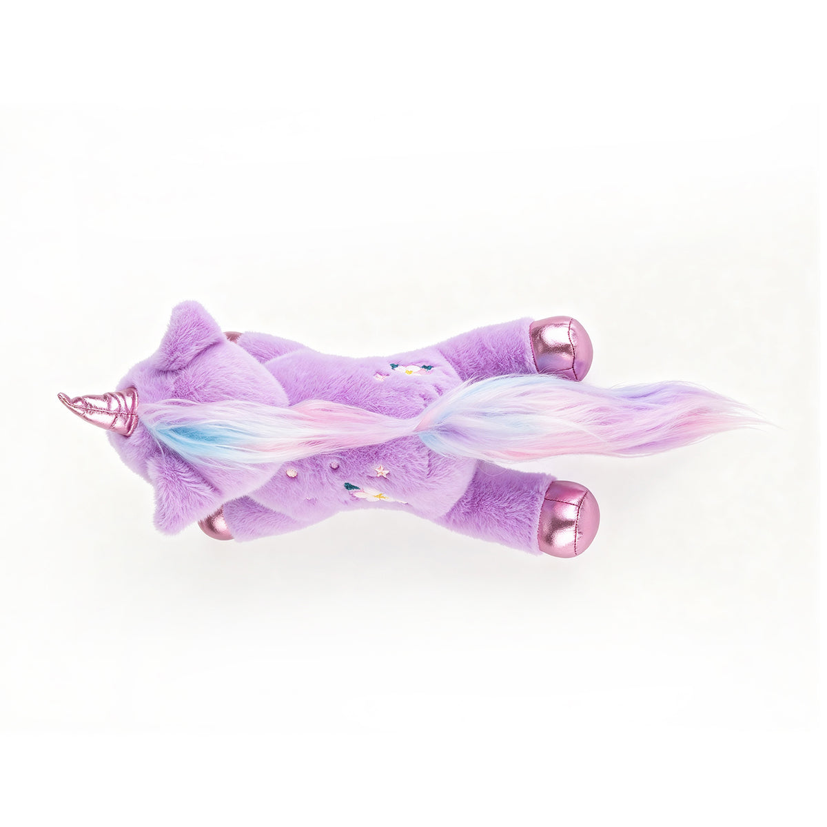 Georgie Porgy Unicorn Club Plush Lavender Flower Rosie