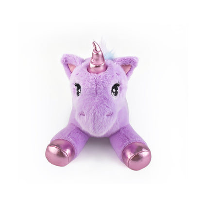 Georgie Porgy Unicorn Club Plush Lavender Flower Rosie