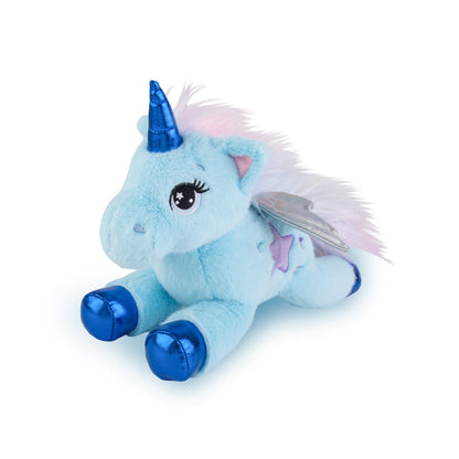Georgie Porgy Unicorn Club Plush Sky Blue Wings Holly