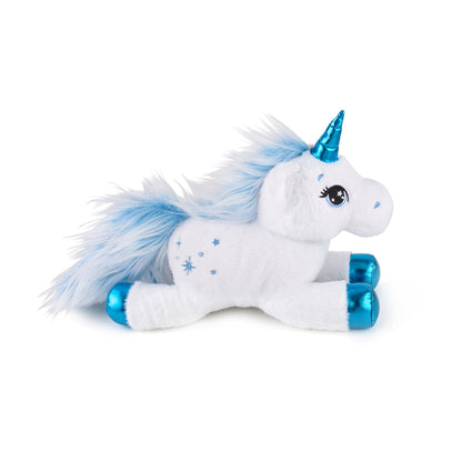 Georgie Porgy Unicorn Club Plush White Snowflake Flurry