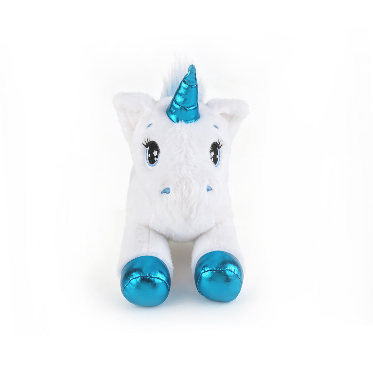 Georgie Porgy Unicorn Club Plush White Snowflake Flurry