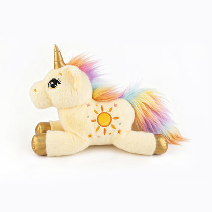 Georgie Porgy Unicorn Club Plush Yellow Sun Goldie