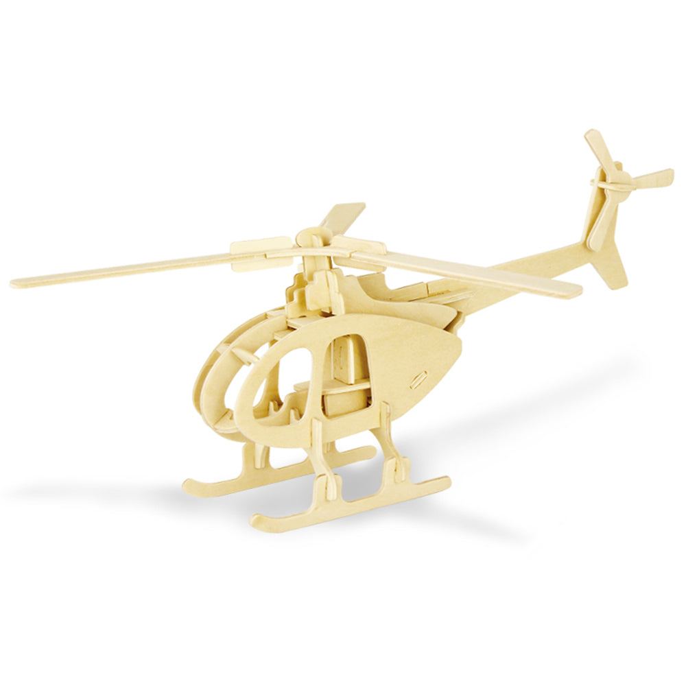 DIY Models Kits for Kids 3D Wooden Puzzle - JP233 Helicopter