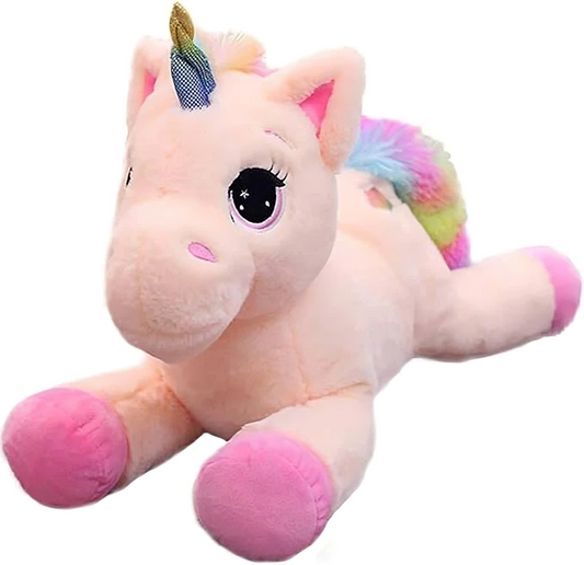 Georgie Porgy Pink large Unicorn Plush 15