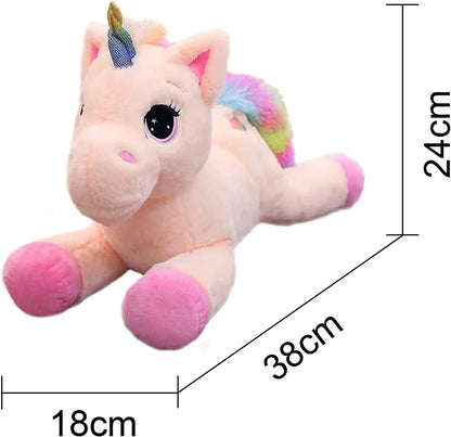 Georgie Porgy Plush Unicorn Pink 15 Inch Teddy
