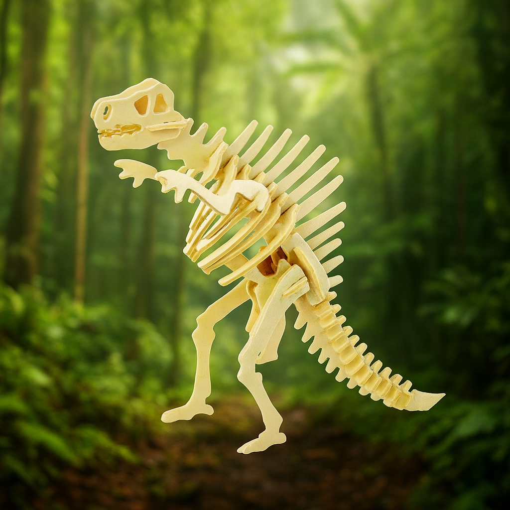 DIY Models Kits for Kids 3D Wooden Puzzle - JP203 Dinosaur