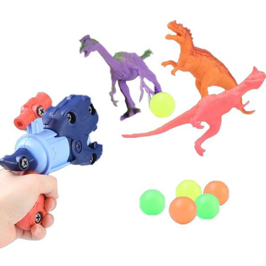 Toy Take Apart Dinosaur Shooting Game freeshipping - GeorgiePorgy