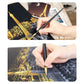 Scratch Art Paper Kit A4 Size freeshipping - GeorgiePorgy