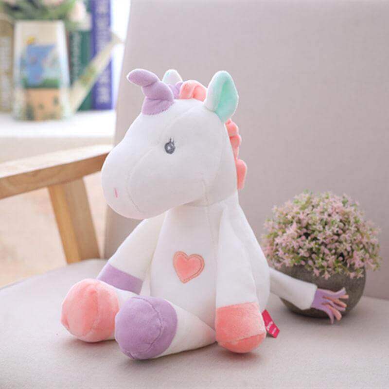 13 inch Children Plush Unicorn Animal Teddy Soft Toy freeshipping - GeorgiePorgy