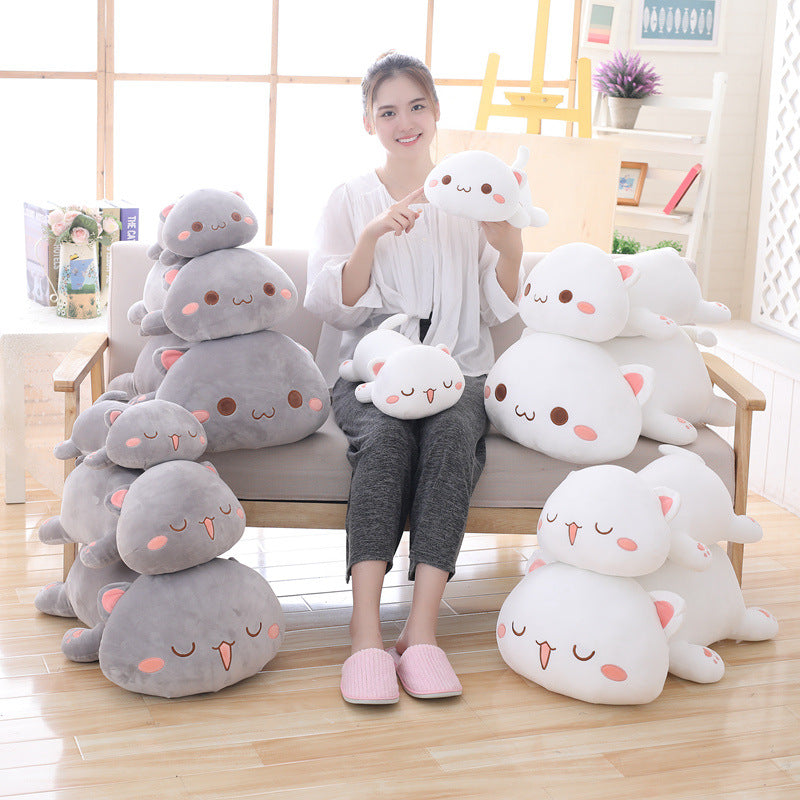 Super soft cute cat doll plush toy | Soft pillow bed