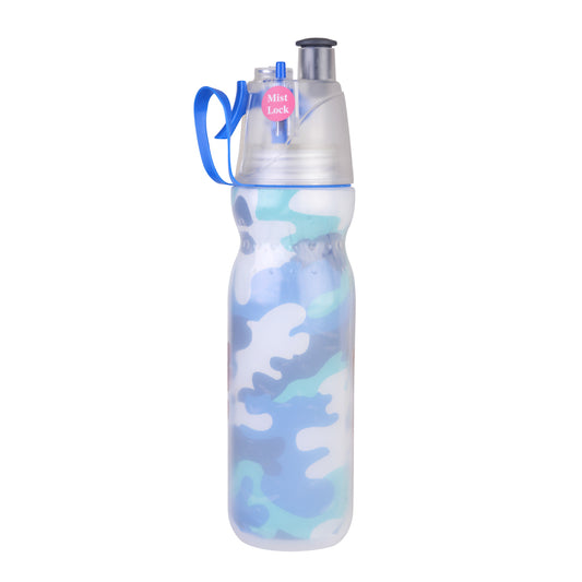 Mist Lock Spray Bottle Blue Camo 590ML
