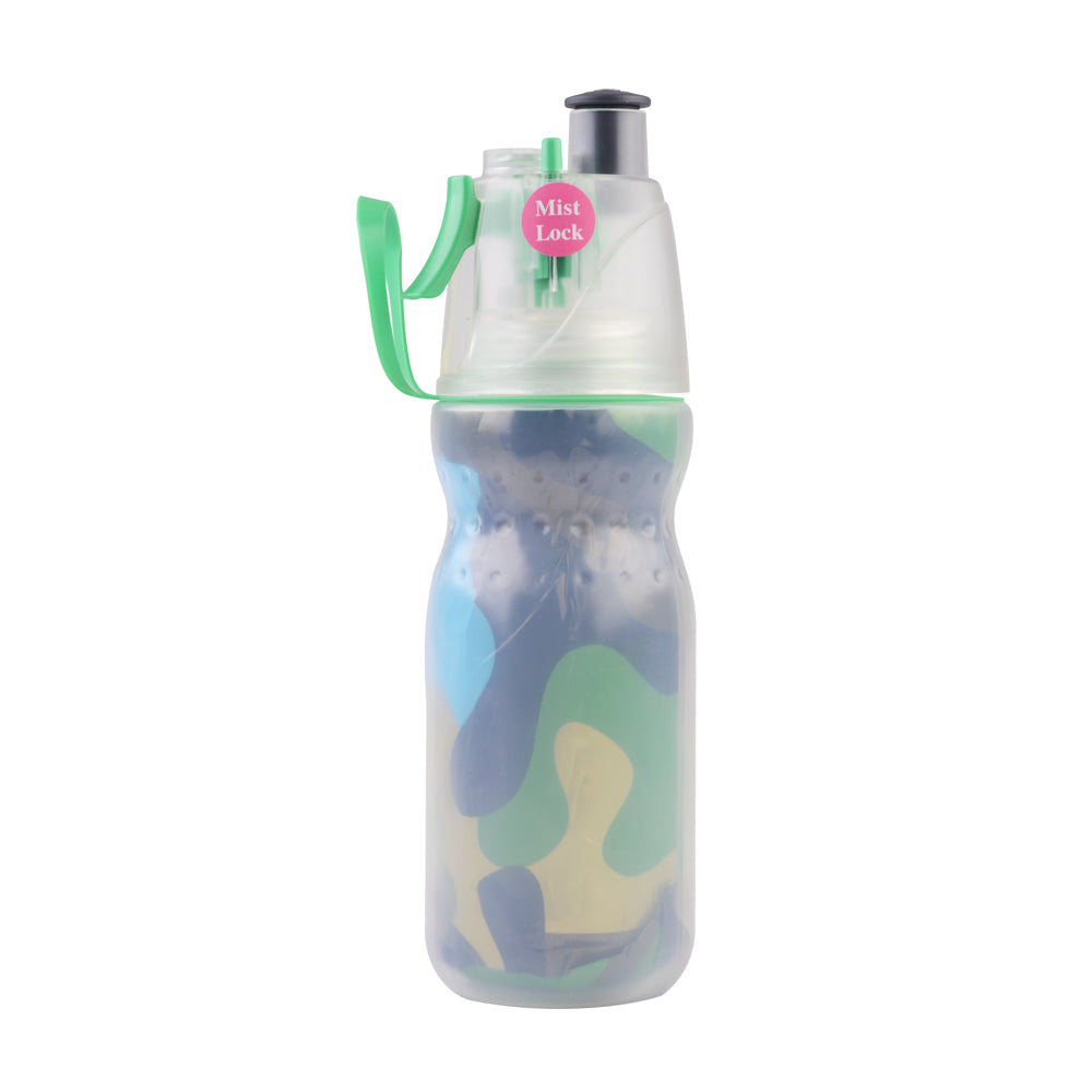 Mist Lock Spray Bottle Green Camo 470ML