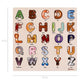 I Learn the Alphabet Puzzle freeshipping - GeorgiePorgy