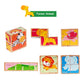 Wooden Animal Cube Puzzle freeshipping - GeorgiePorgy