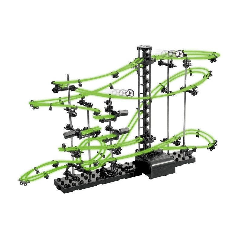 Marble Run Roller Coaster Track Set Glow in Dark Level 2 freeshipping - GeorgiePorgy