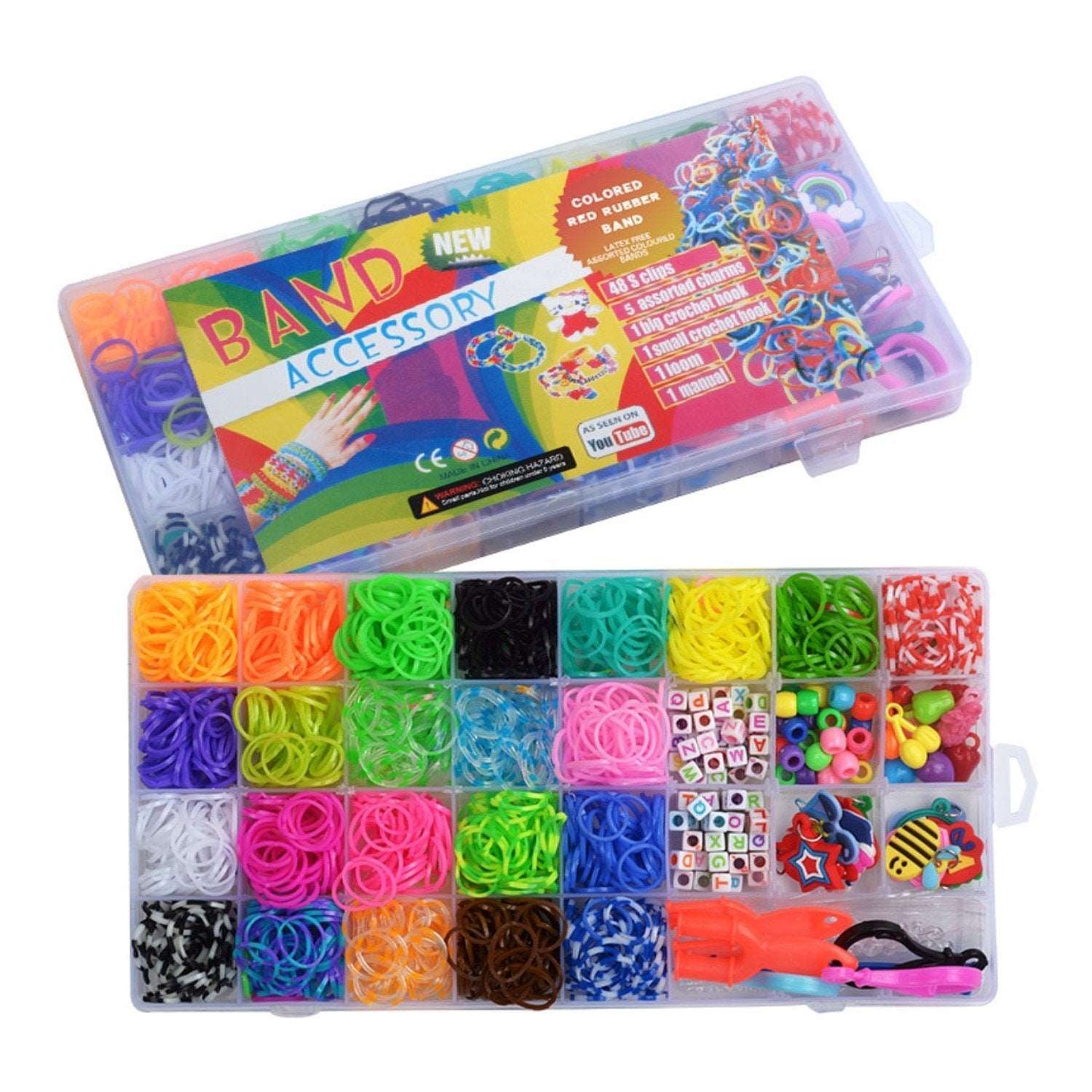 Loom Rubber Bands 1500pcs, Bracelet Making Kit freeshipping - GeorgiePorgy