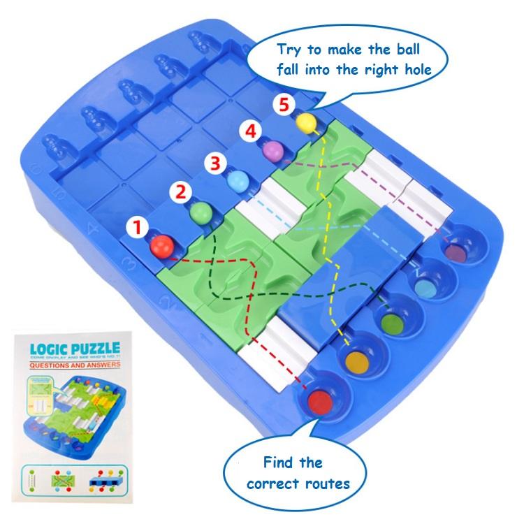 Logic Puzzle Game freeshipping - GeorgiePorgy