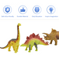 Toy Dinosaur Scenario with Play Mat 12pcs freeshipping - GeorgiePorgy