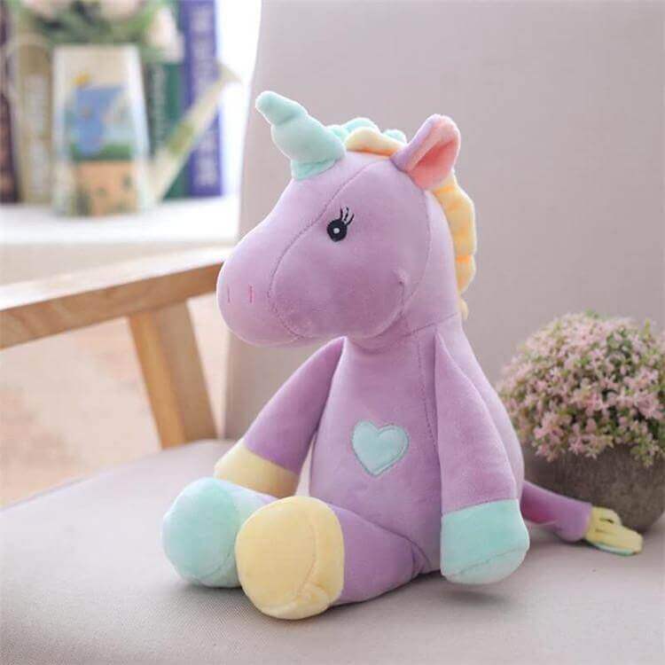 13 inch Children Plush Unicorn Animal Teddy Soft Toy freeshipping - GeorgiePorgy