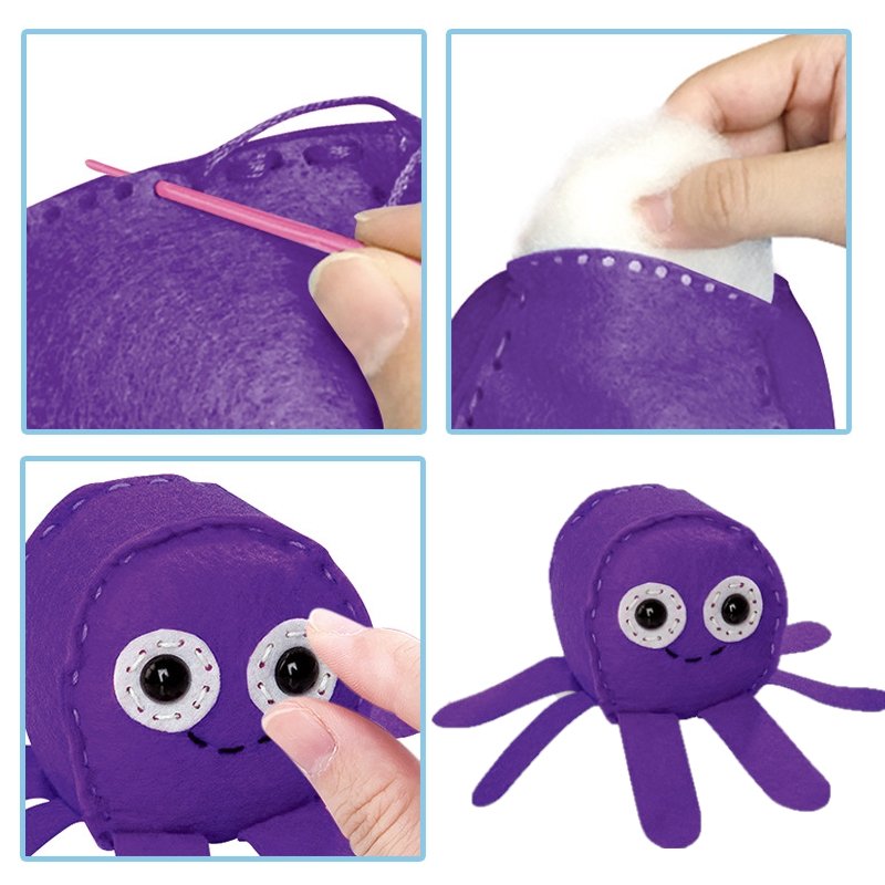 Felt Friends DIY Sewing Kit freeshipping - GeorgiePorgy