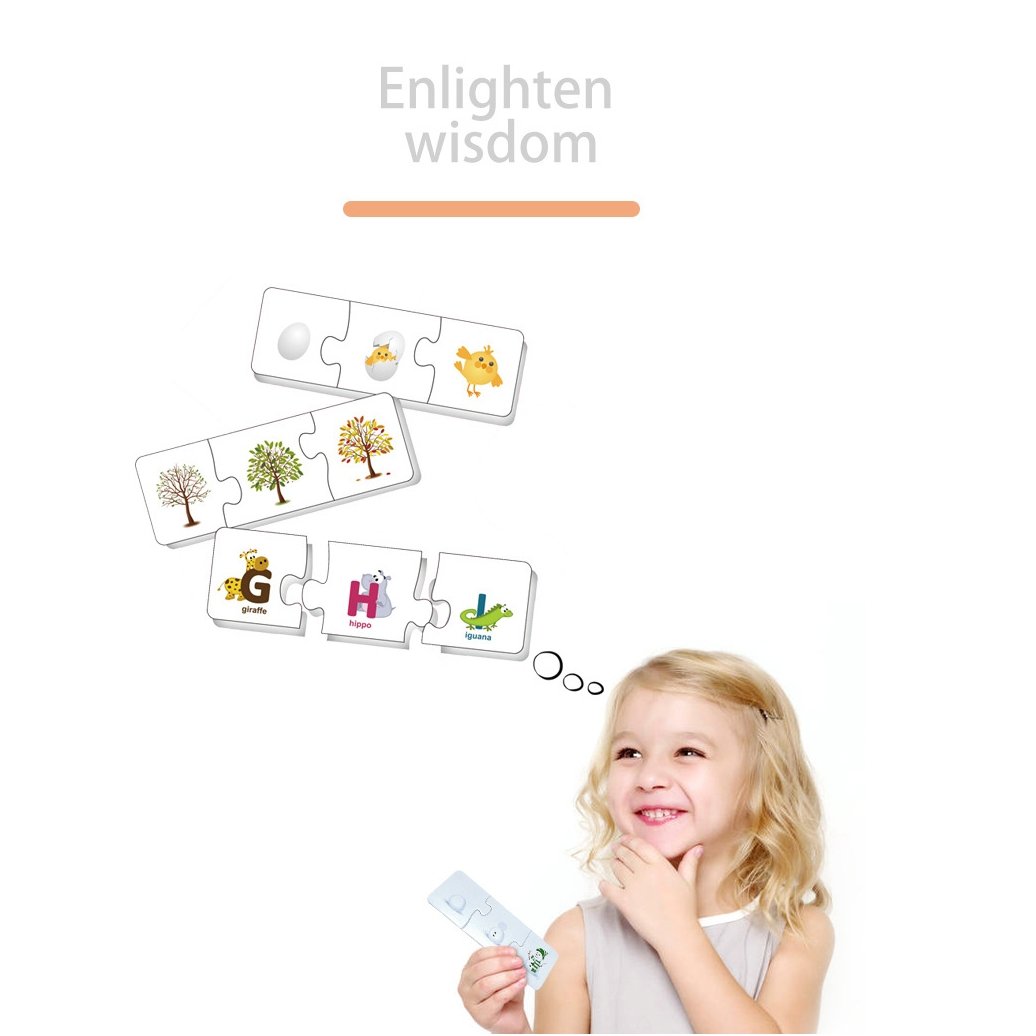Toys Educational Paper Puzzle freeshipping - GeorgiePorgy