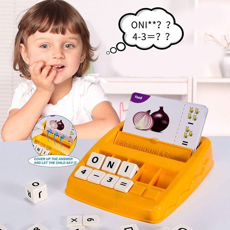 Toy Matching Letter & Math Game 2 in 1 freeshipping - GeorgiePorgy