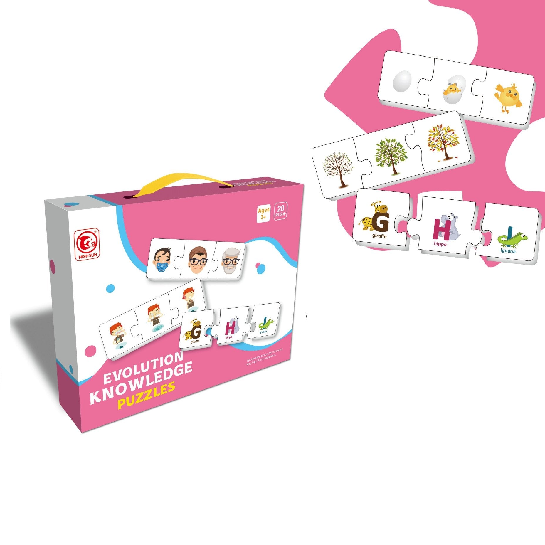 Toys Educational Paper Puzzle freeshipping - GeorgiePorgy