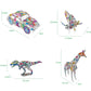 3D Colouring Puzzle set 4 in 1 Art Colouring Puzzle for Kids freeshipping - GeorgiePorgy