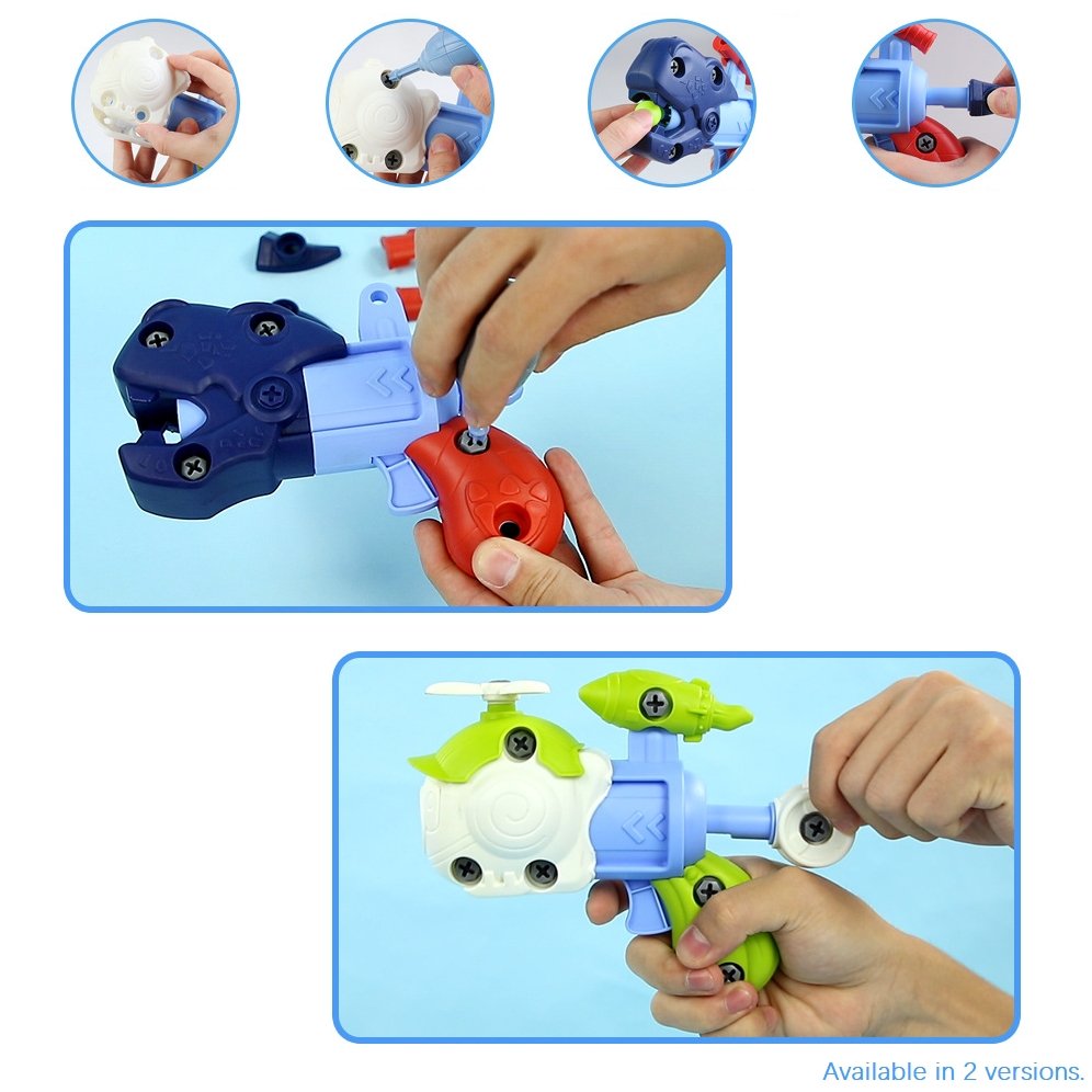 Toy Take Apart Shooting Game with Balance Stacking Figures freeshipping - GeorgiePorgy