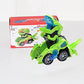 Deformation Dinosaur Toy Dinosaur Transformer Robot Cart Rotation Car