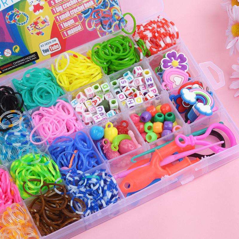 Loom Rubber Bands 1500pcs, Bracelet Making Kit freeshipping - GeorgiePorgy