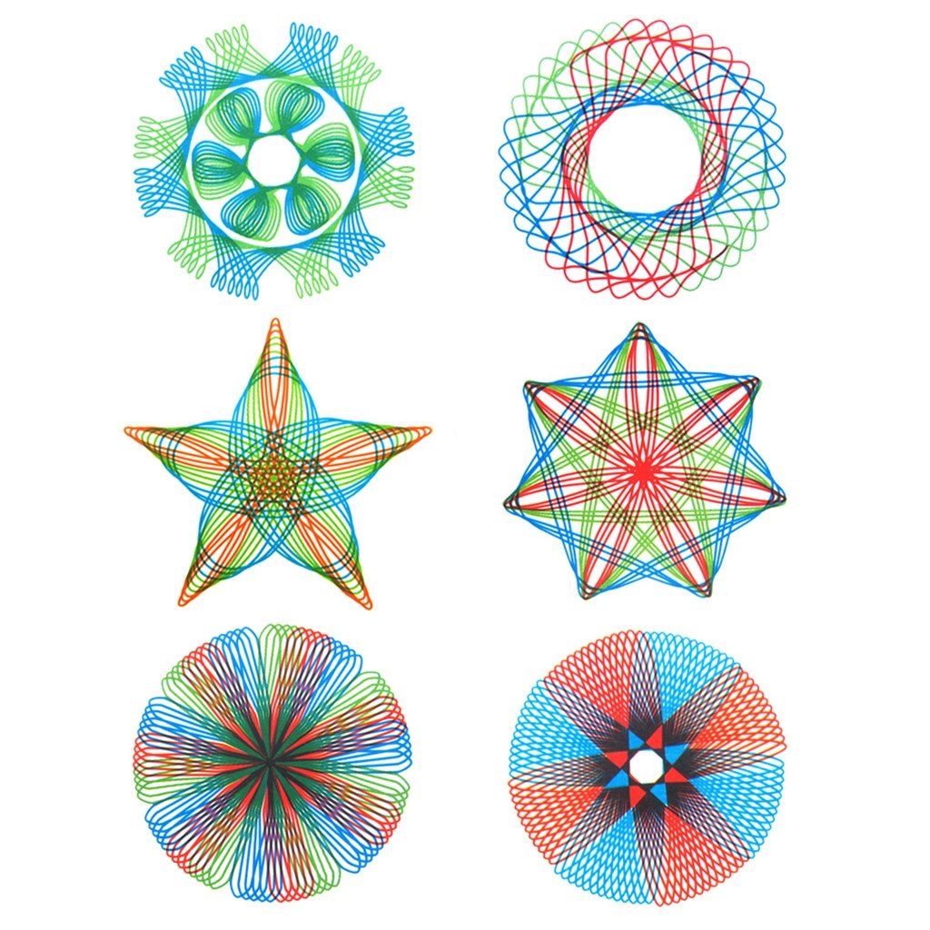 Spirograph Art Tool with Pens freeshipping - GeorgiePorgy