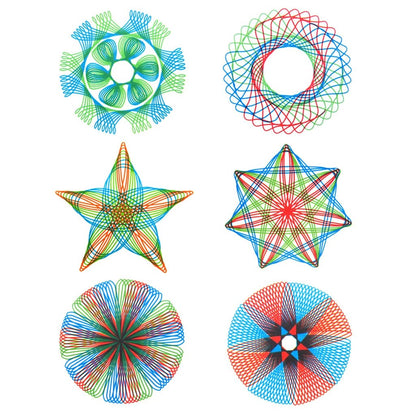 Spirograph Art Tool with Pens freeshipping - GeorgiePorgy