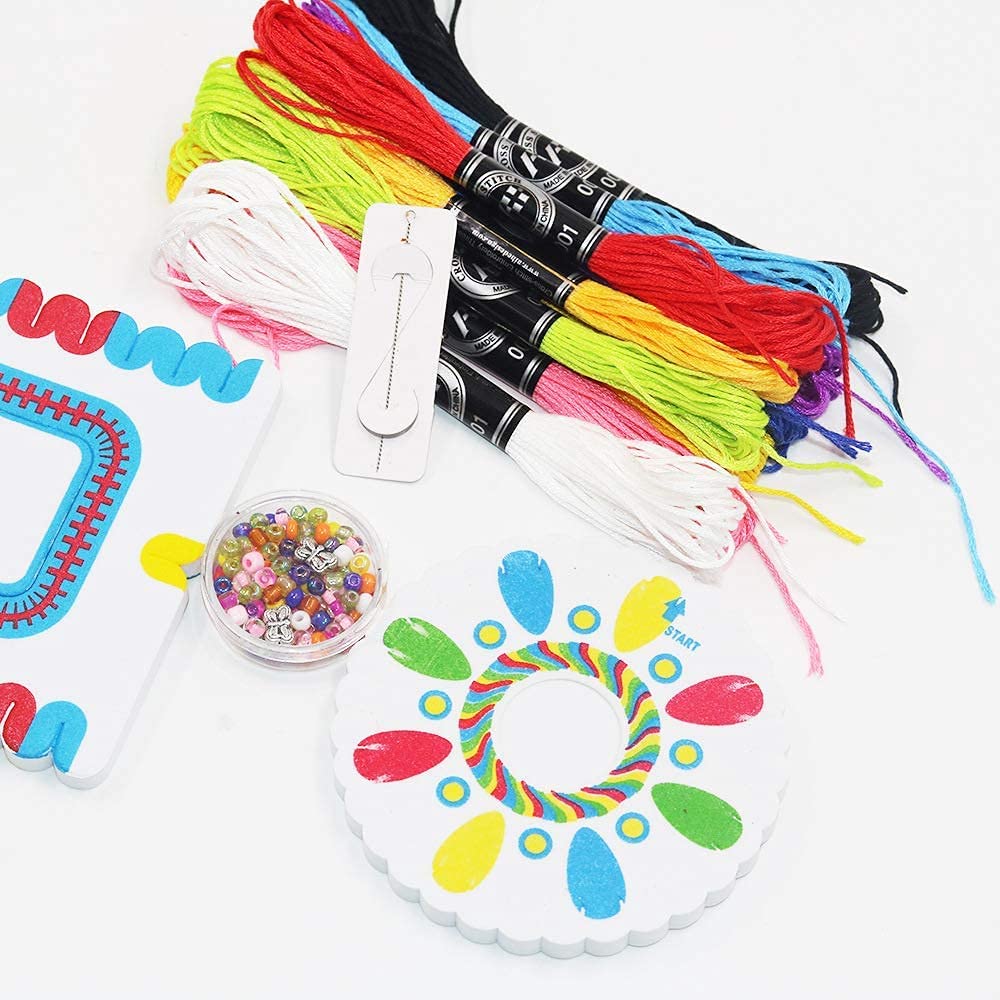Lynncare Friendship Bracelet Making Kit for Girls, DIY Braided Rope Ki –  ToysCentral - Europe