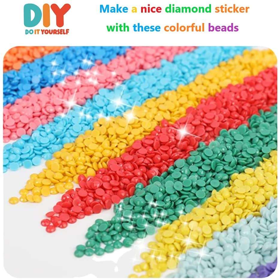 Diamond Painting Sticker DIY Kit - 34 Pack freeshipping - GeorgiePorgy