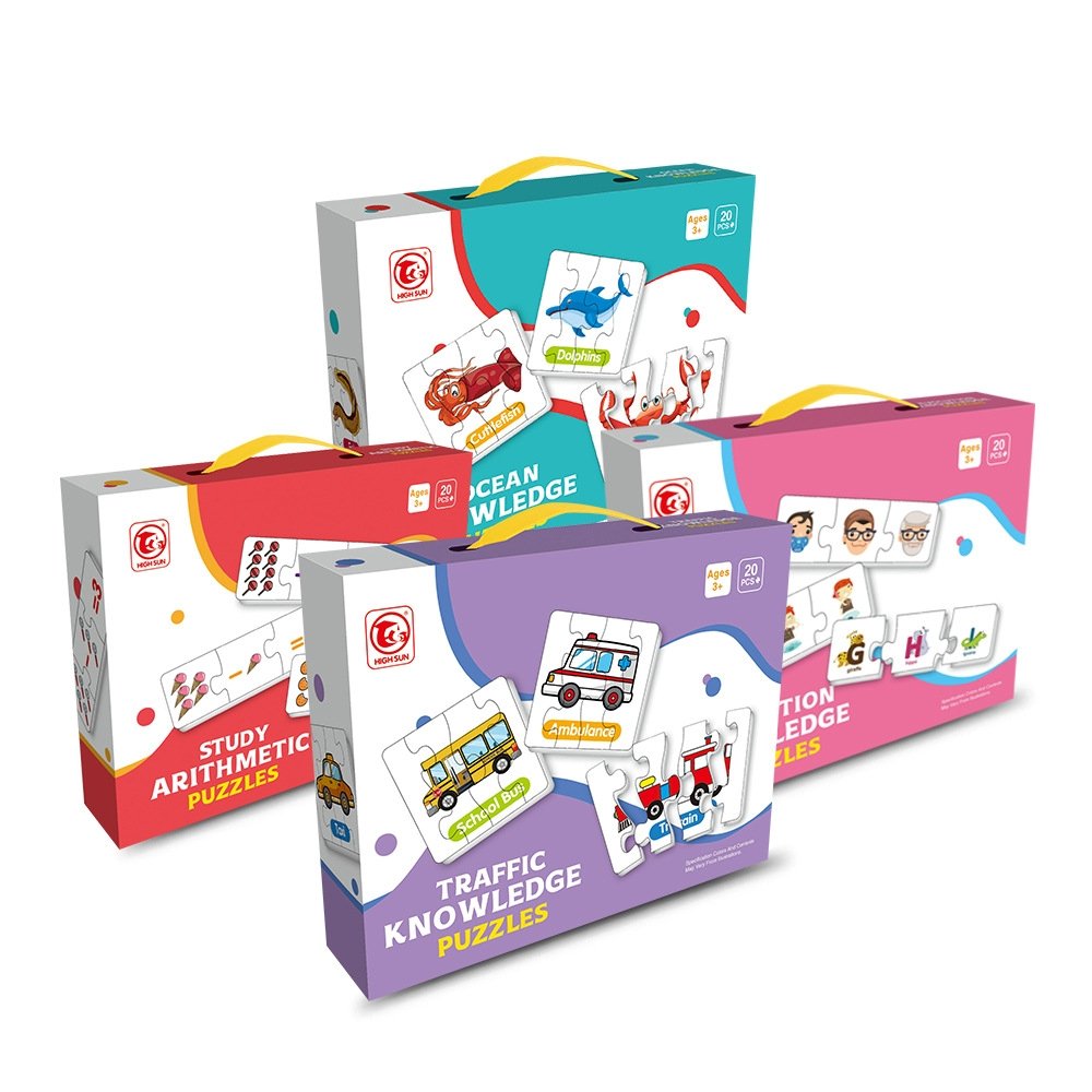 Toys Educational Paper Puzzle freeshipping - GeorgiePorgy