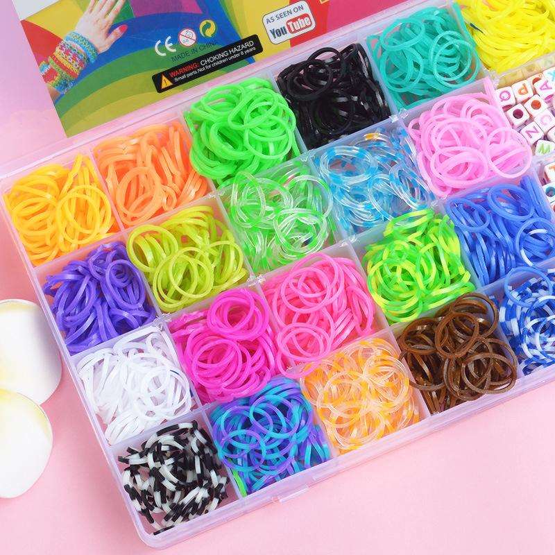 Loom Rubber Bands 1500pcs, Bracelet Making Kit freeshipping - GeorgiePorgy