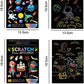Scratch Art Paper Set DIY Arts Craft Kits