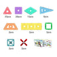 Magspace Magnetic Building Blocks The Perfect Pilot - Soft Glue Star 74pcs freeshipping - GeorgiePorgy