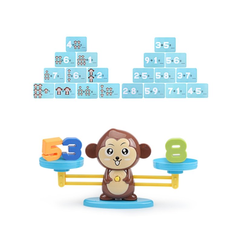 Rolling Monkey Balance Math Game freeshipping - GeorgiePorgy