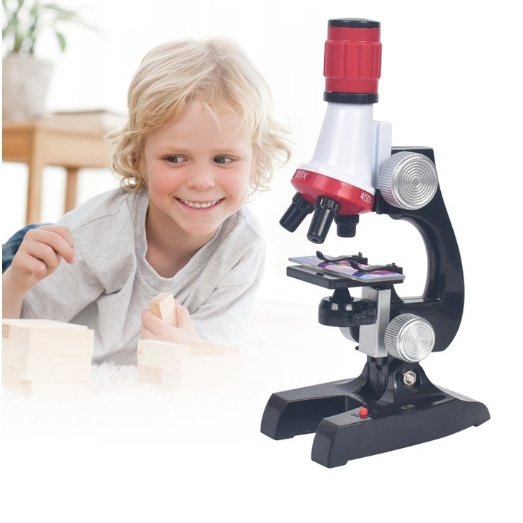Kids Microscope 100x 400x 1200x Magnification with Slides freeshipping - GeorgiePorgy