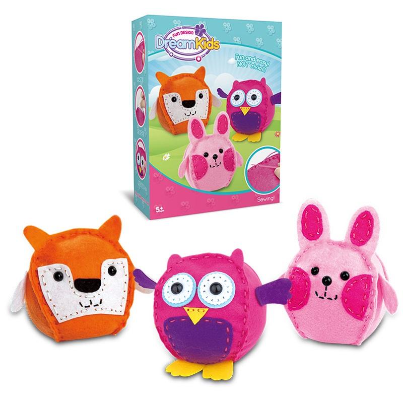Felt Friends DIY Sewing Kit freeshipping - GeorgiePorgy