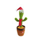 Singing and Dancing Cactus Funny Wriggle Soft Toy freeshipping - GeorgiePorgy