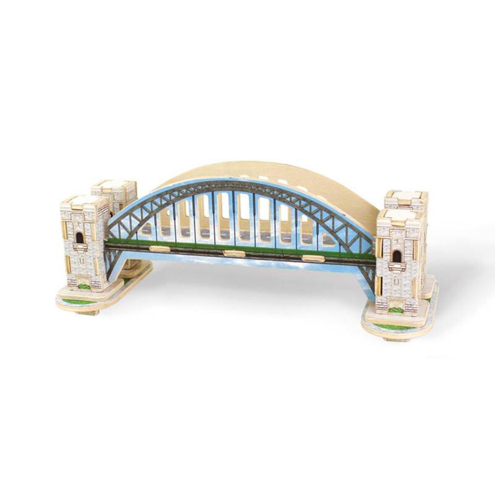 Robotime 3D wooden building puzzle-Harbour Bridge freeshipping - GeorgiePorgy