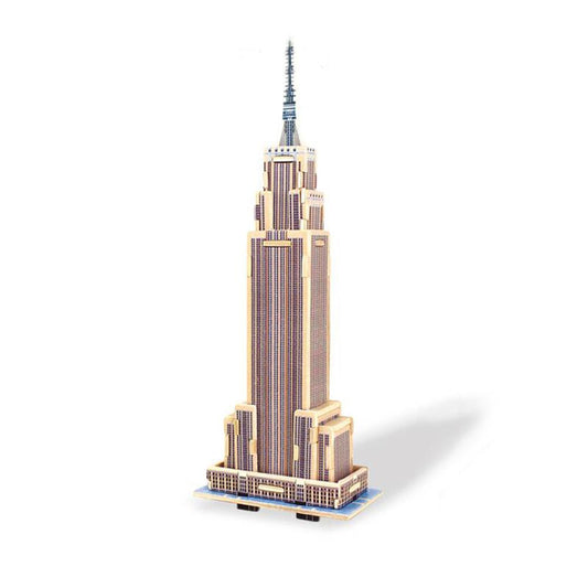 Robotime 3D wooden building puzzle-Empire State Building freeshipping - GeorgiePorgy