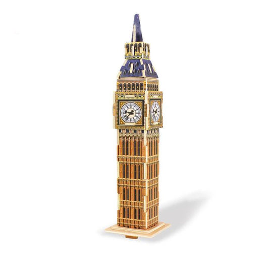 Robotime 3D wooden building puzzle-Big Ben freeshipping - GeorgiePorgy